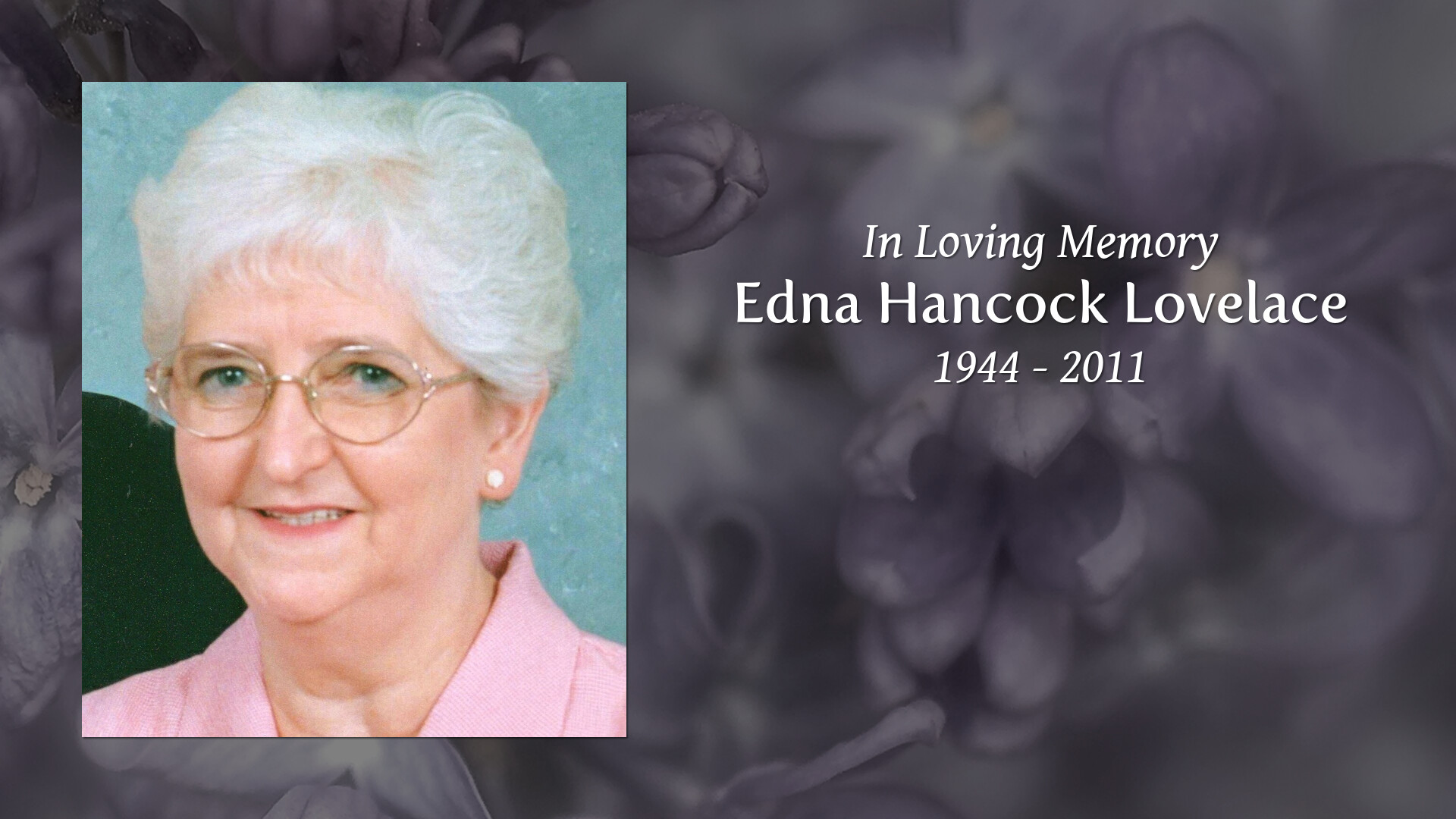Edna Lovelace Obituary
